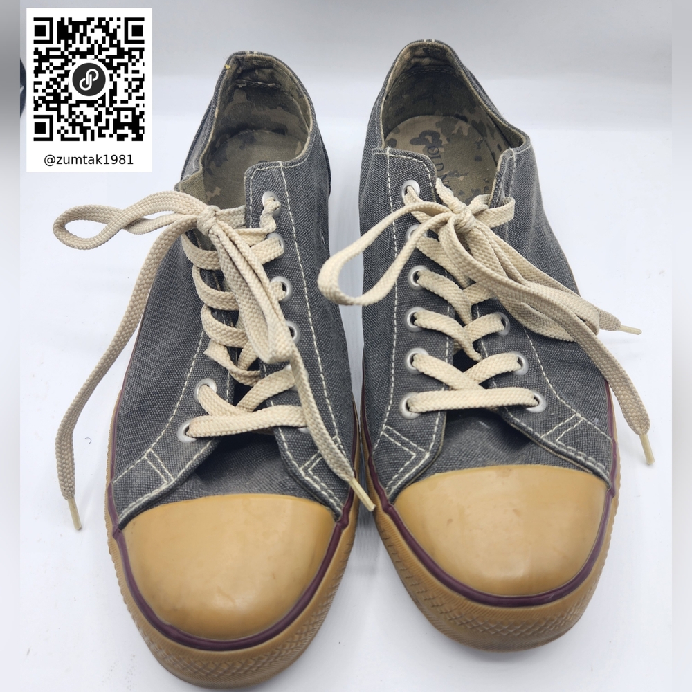 Old Navy - washed black Canvas Men's Sneakers men's size 12  with box